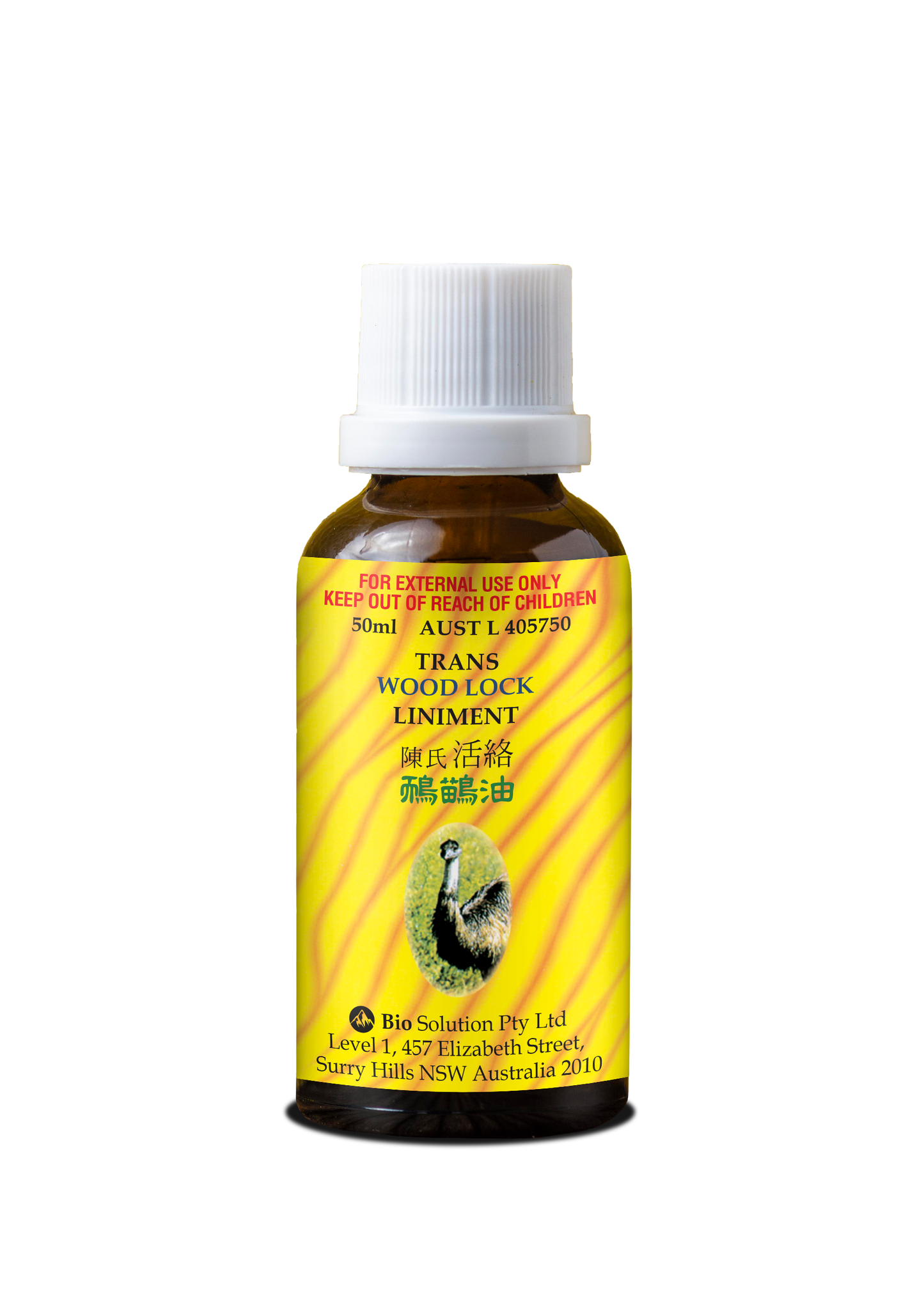 TRANS WOOD LOCK LINIMENT 50ml